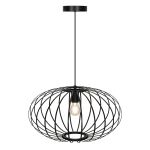 D'Lite Luce Pendente Kemmel Metallo E Plastica Ghiaccio Nero | Adatto Per 1x E27