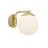 Nordlux Grant Luce Da Parete Metallo Ottone | Adatto per 1x E14