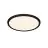 Nordlux LED Luce da soffitto Oja 29 Nero 15W 1700lm - 830-840 CCT
