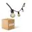 D'Lite LED Luci a stringa Sparkl 15m 4W 250lm - 827 Bianco Molto Caldo | IP44 - 5x Connettibile