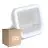 Confezione Multipack 12x Ledvance Proiettore LED Aluminium Bianca 8W 1100lm 100D - 830 Luce Calda -  | IP66 - Simmetrico