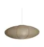 Nordlux Villo 60 Paralume Carta e Metallo Beige | 600mm - Escl. Staffa di sospensione cavo e Rosone